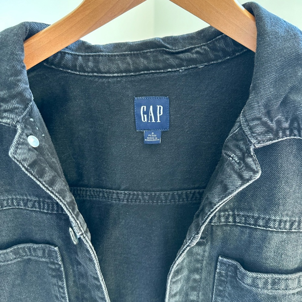 DENIM UTILITY DRESS - Picture 3 of 3